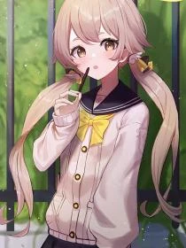他最會裝乖