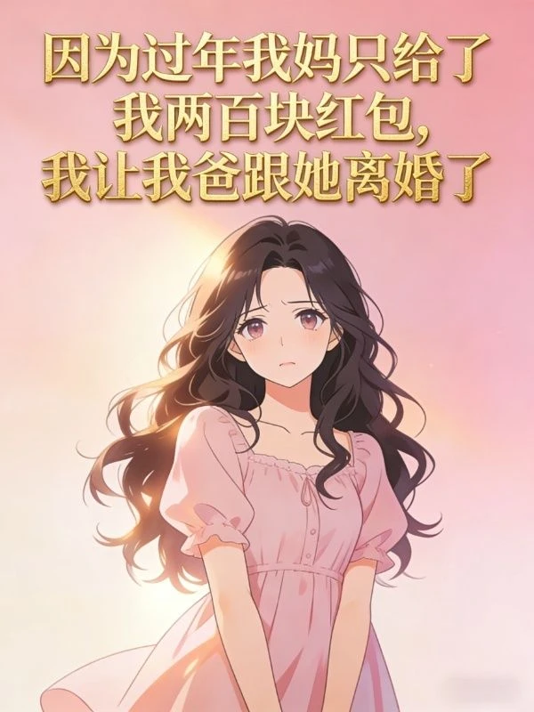因為過年我媽只給了我兩百塊紅包，我讓我爸跟她離婚了