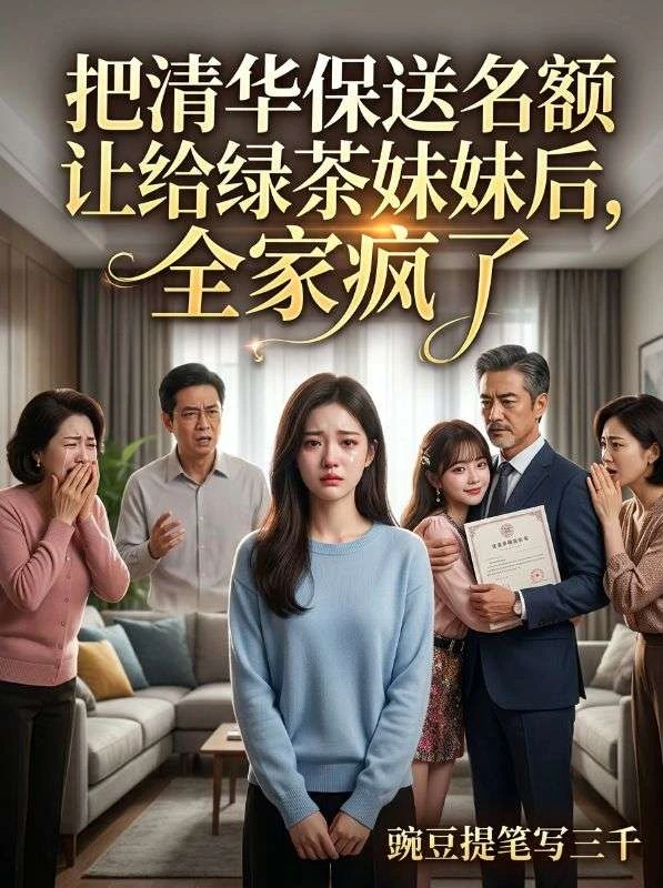 把清華保送名額讓給綠茶妹妹後，全家瘋了