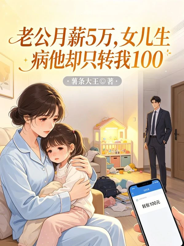 老公月薪5萬,女兒生病他只轉我100